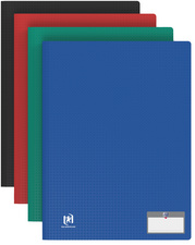 Oxford Protège-documents MEMPHIS, A4, 80 pochettes, assorti