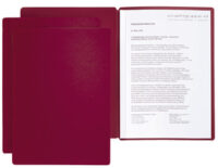 PAGNA chemise de présentation / candidature "Star", A4,rouge