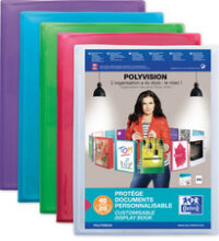 Oxford Protège-documents POLYVISION, A4, 60 pochettes
