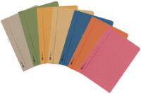 ELBA Chemise clip, A4, sans rabat avant, rouge