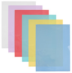 Oxford Pochettes coin Fard'Liss, A4, PVC 0,20 mm, assorti