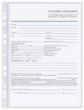 Oxford Pochette perforée avec rabat, A4, PP, 0,12 mm