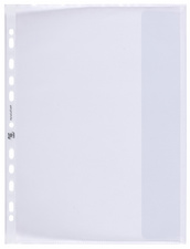 Oxford Pochettes perforées XXL, A4, PP, 0,09 mm, grainé