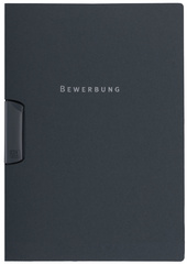 Oxford clip-fix Bewerbungsmappe job-excellent, anthrazit