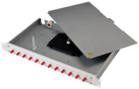 Telegärtner Panneau de brassage Basis eco 19", avec 12 prise