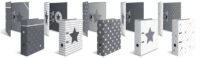 HERMA Assortiment de classeurs à levier à motifs "Stars