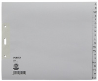 LEITZ Intercalaires en papier naturel, A-Z, A4 extra-large