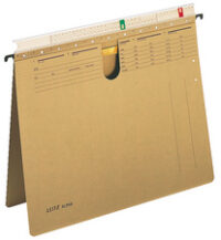 LEITZ Dossiers suspendus ALPHA, A4, avec glissière, soude