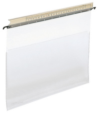LEITZ Pochette de suspension transparente ALPHA, A4,tringle
