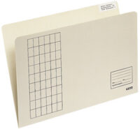 LEITZ Sous-dossier simple avec grille imprimée, chamois