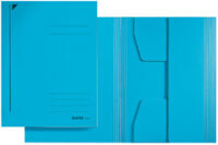 LEITZ chemise-trieur, format A5, carton, 320 g/m2, bleu