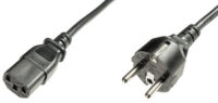 DIGITUS Câble d'alimentation avec prise de terre, 1,2 m
