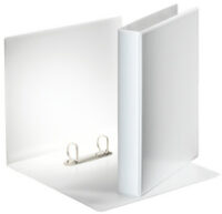 Esselte Classeur personnalisable, 2 anneaux, A5, blanc