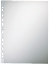 LEITZ pochette perforée, format A4, PP, grainé, 0,07 mm