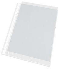 Esselte Pochettes perforées Economy, A5, PP, grainé, 0,05 mm