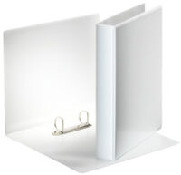 Esselte Classeur personnalisable, 2 anneaux, A4, blanc