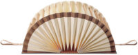 LEITZ Trieur éventail, A4, A-Z, 20 compartiments, marron