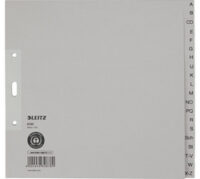 LEITZ Intercalaires en papier naturel, A-Z, A4, mi-hauteur