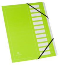 extendos Trieur série 122 "Flashy", 12 compartiments, vert