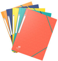 Oxford Chemise à élastique Bicolor Recyc+, A4, assorti