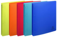 EXACOMPTA Classeur à anneaux Linicolor, PP, 4 anneaux, A4