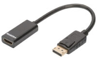 DIGITUS Câble adaptateur, DisplayPort - HDMI Type A