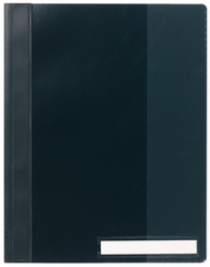 DURABLE Chemise à lamelle, A4, en PVC, noir