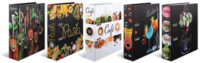 HERMA Assortiment de classeurs à motifs "Flavors