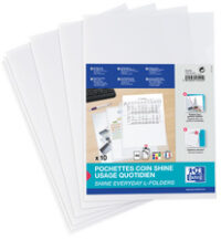 Oxford Pochette transparente Premium, A4, PP, transparent