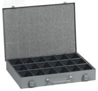 allit Mallette à petites pièces EuroPlus Metall 34/18, gris