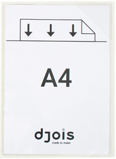 djois by tarifold Pochette d'affichage KANG, fermeture coin