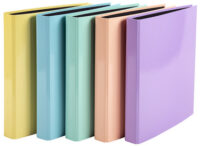 EXACOMPTA Classeur Aquarel, 2 anneaux, citron