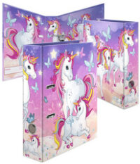 HERMA Classeur à motif "Licorne", A4, margeur du dos: 70 mm