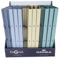 PAGNA Classeur à anneaux + chemises à élastiques