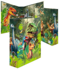 HERMA Classeur à motifs "Dino World", A4, 70 m