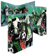 HERMA Classeur à motifs "Street Soccer", A4, 70 mm