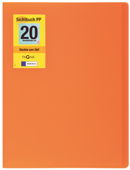 PAGNA Protège-documents "School", A4, 20 pochettes, orange