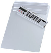 WEDO Porte-bloc, A4, avec calculatrice amovible
