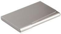 DURABLE Etui pour cartes de visite BUSINESS CARD BOX, argent
