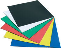 nobo Feuilles magnétiques, (L)150 x (P) 150 mm, assorti