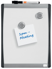 nobo Tableau blanc mural à cadre incurvé, (L)280 x (H)335 mm