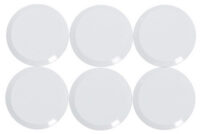 MAUL Aimant rond à facettes MAULpro, diamètre: 20 mm, blanc