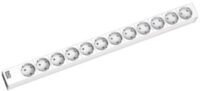 BACHMANN 19" Steckdosenleiste "Zero-U Space", 12-fach