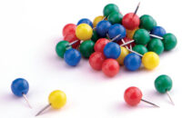 magnetoplan Punaises, contenu: 100 pièces, rouge