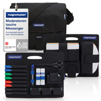 magnetoplan Sacoche de présentation "Messenger", équipé