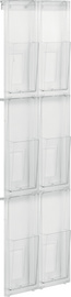 helit Porte-brochures mural "the placativ", transparent