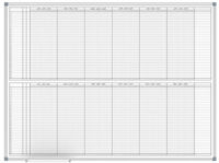 MAUL Tableau de planning annuel, (L)1.200 x (P)900 mm