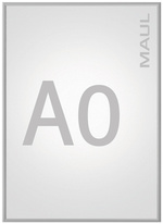 MAUL Cadre pour affiches Standard, A4, cadre en aluminium