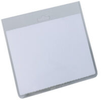 DURABLE Badge, fermé en haut, sans clip