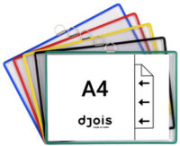 djois by tarifold Poche à anse, A4 horizontal, assorti